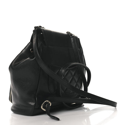Chanel Caviar Quilted Business Affinity Backpack Black 3 of 10