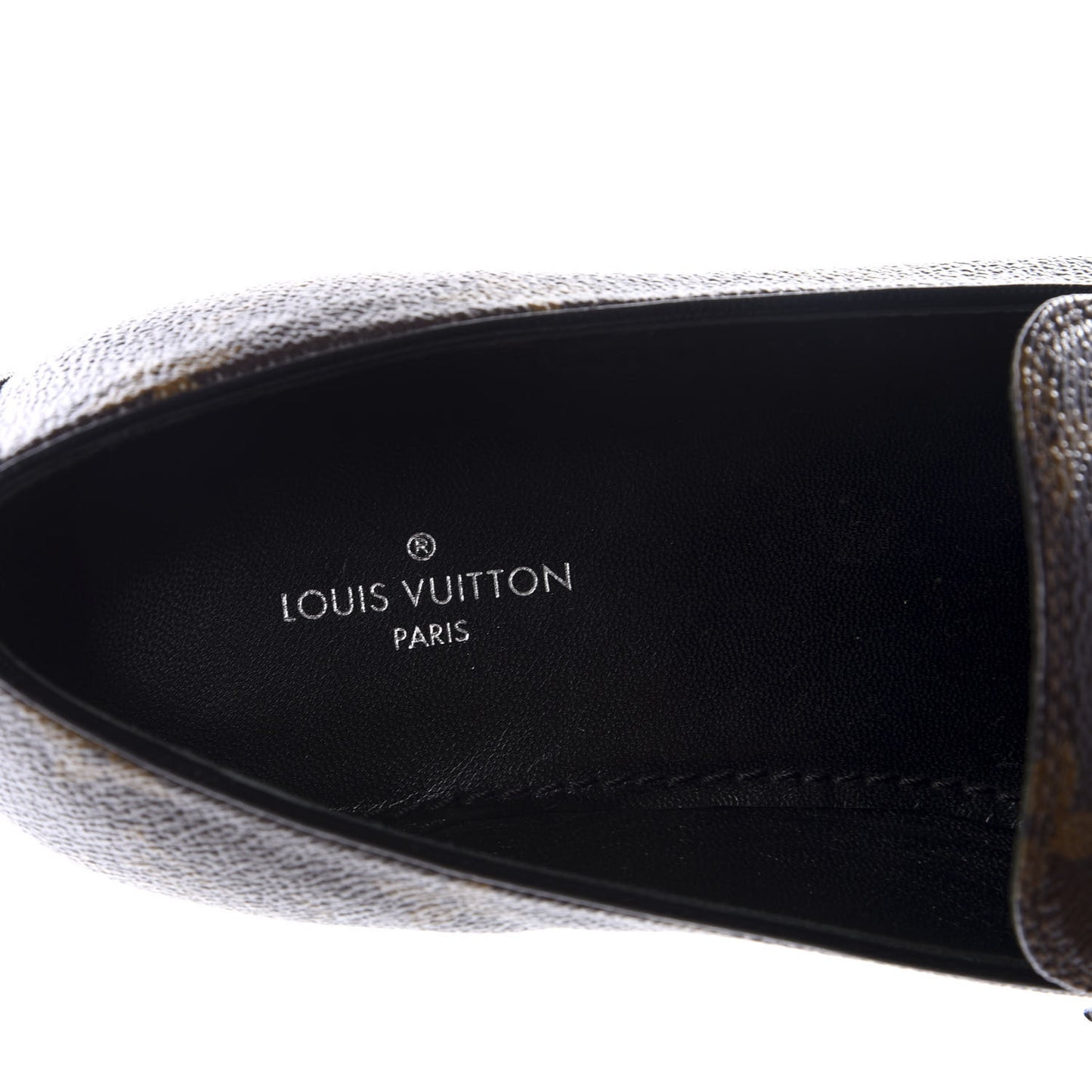 Monogram Upper Case Flat Loafer 37