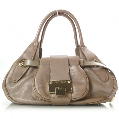 Jimmy Choo Leather Rhona Satchel Metallic 1 of 9