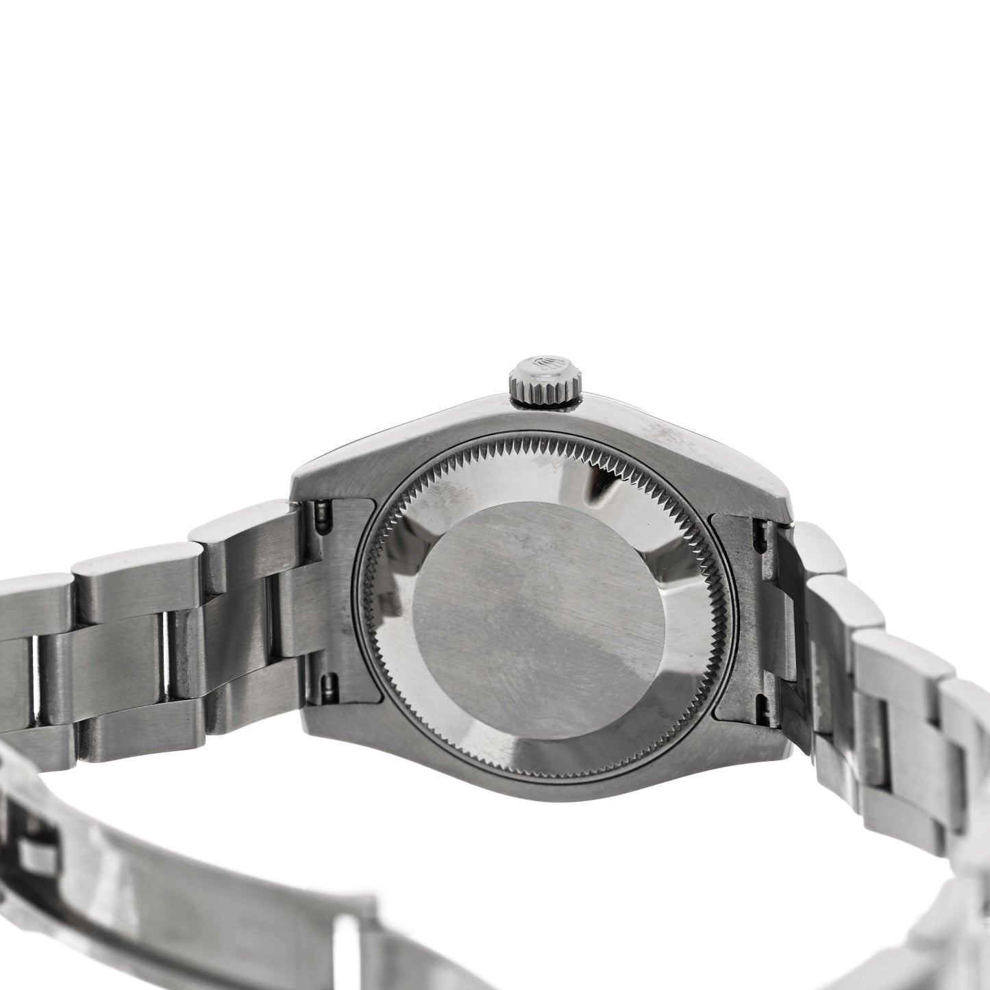 Stainless Steel 18K White Gold 31mm Oyster Perpetual Datejust Watch Black 178274