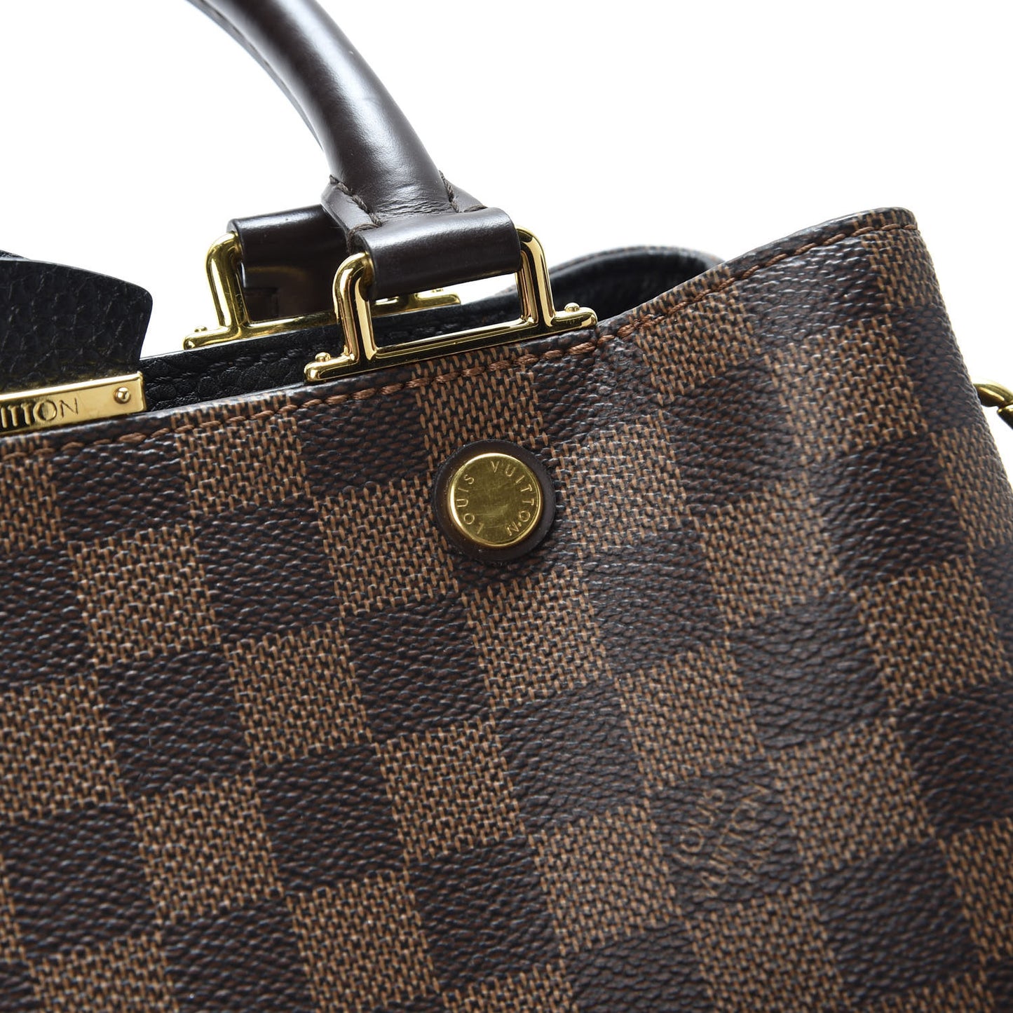 Damier Ebene Cuir Taurillon Brittany Black
