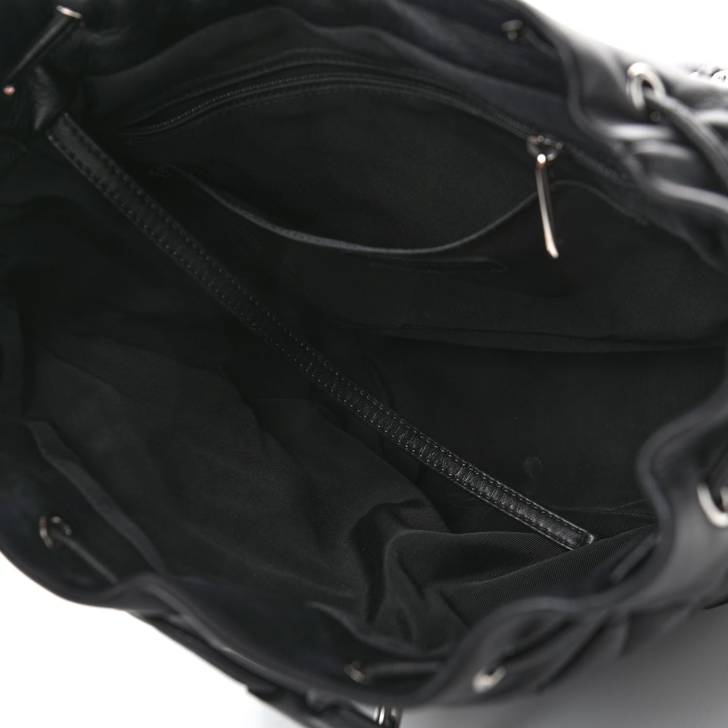Chanel Lambskin Quilted Large Urban Spirit Backpack Black 4 of 4