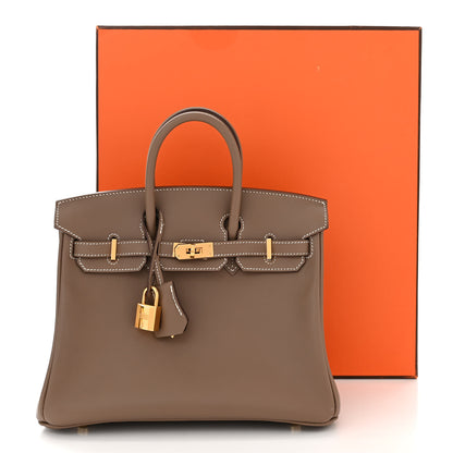 Hermes Swift Birkin 25 Etoupe 11 of 11