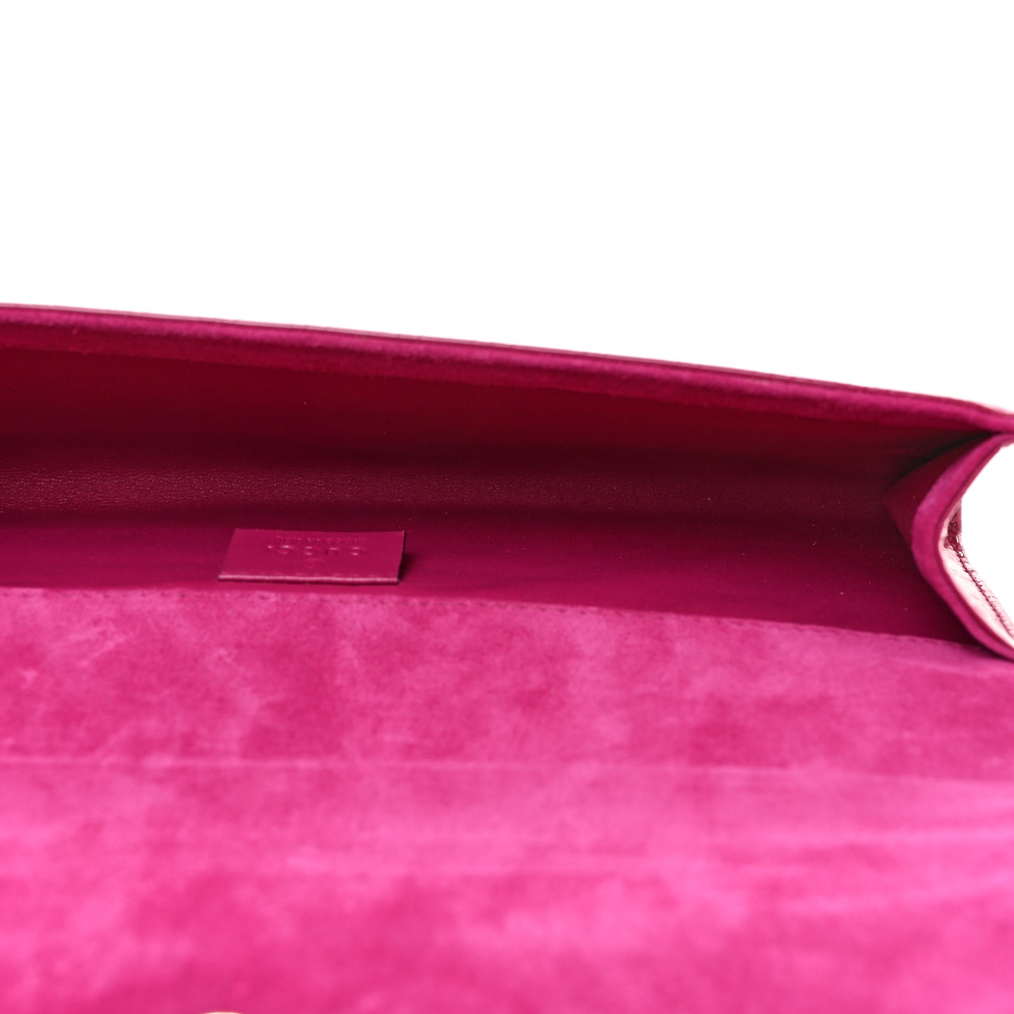 Patent Microguccissima Small Broadway Clutch Peonia Flower