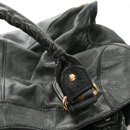 Balenciaga Agneau Giant 21 Gold Hardware Part Time Anthracite 13 of 17