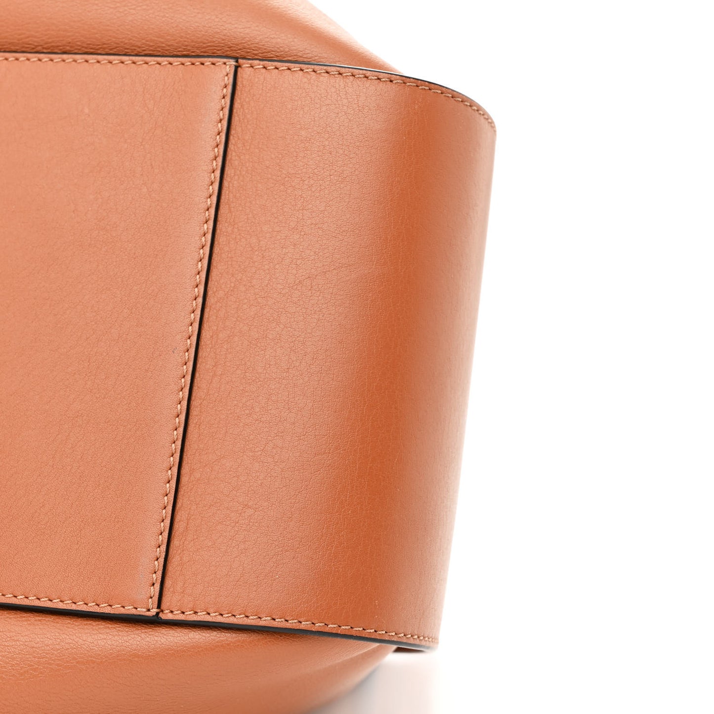 Calfskin Small Hammock Shoulder Bag Tan
