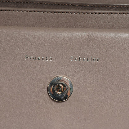 Proenza Schouler Leather PS11 Classic Shoulder Bag Mushroom 7 of 12