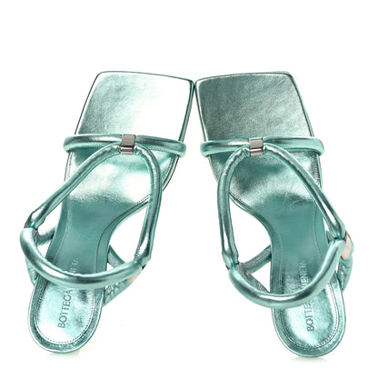 Bottega Veneta Multi Strap 95mm Sandals Icy 38.5 Moon 2 of 13