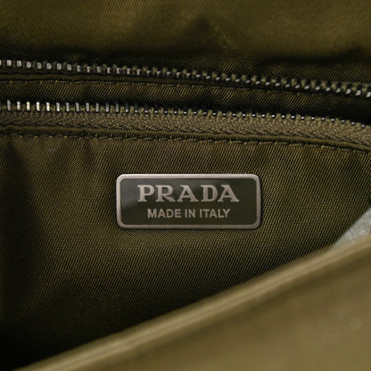 Prada Nylon Tessuto Chain Shoulder Bag Mimetico 6 of 8