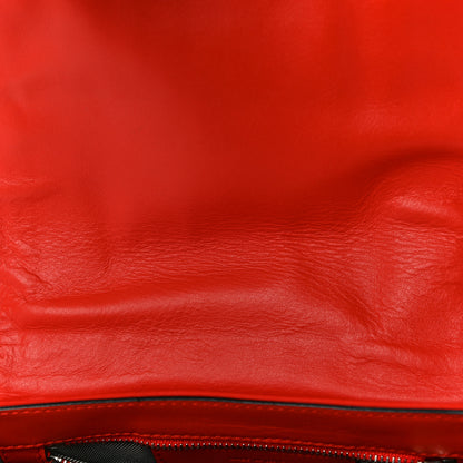 Proenza Schouler Nylon Calfskin PS1 Pouch Messenger Fire Red 10 of 13