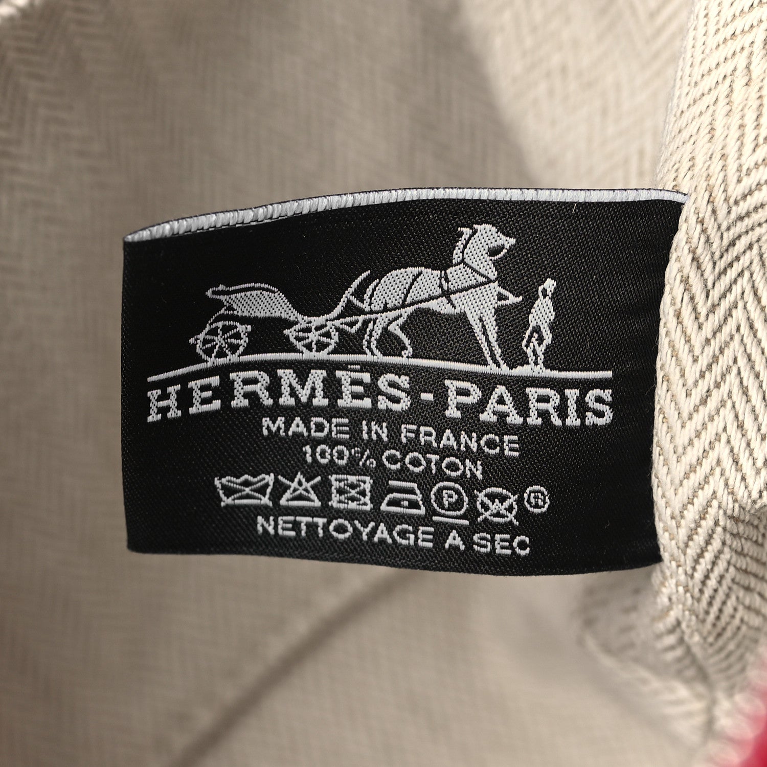 Hermes Canvas Small Bride-A-Brac Pouch Hibiscus 6 of 9