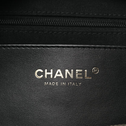 Chanel Shiny Lambskin Quilted Trendy Pockets Hobo Black 6 of 13
