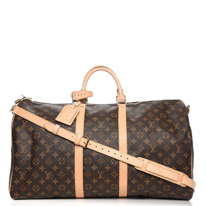 Louis Vuitton Monogram Keepall Bandouliere 55 1 of 10