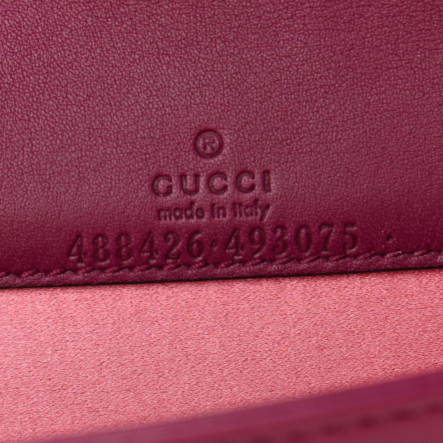 Velvet Matelasse GG Marmont Mini Bag Fuchsia Violet Cyclamen