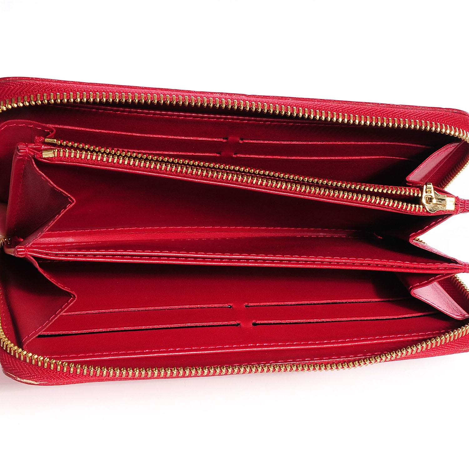 Louis Vuitton Vernis Zippy Wallet Pomme D'Amour 7 of 7