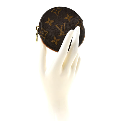 Louis Vuitton Monogram Round Coin Purse 2 of 8
