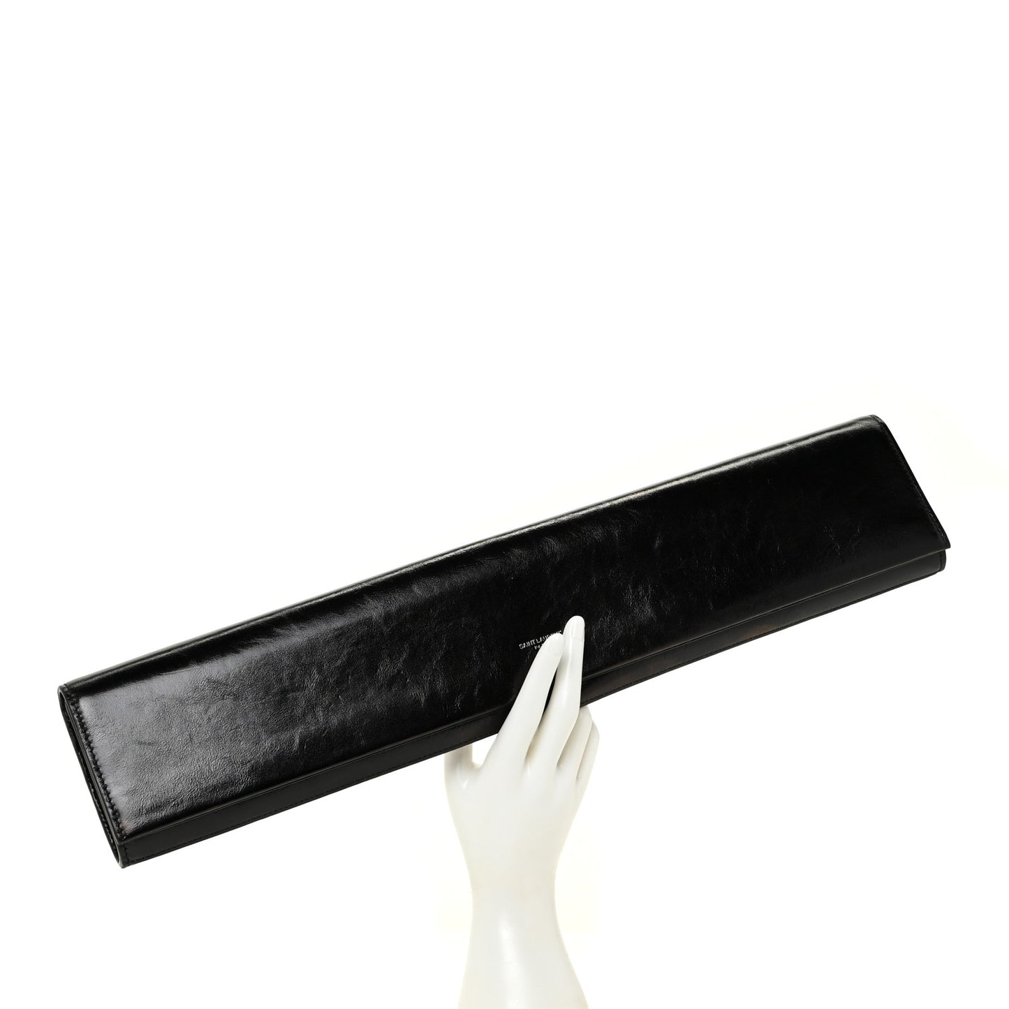 Calfskin Fetiche Long Clutch Black