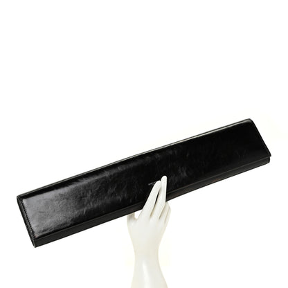 Saint Laurent Calfskin Fetiche Long Clutch Black 2 of 20