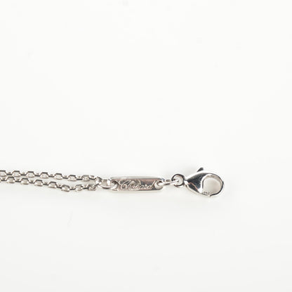Chopard 18K White Gold Double Chain Necklace 5 of 5