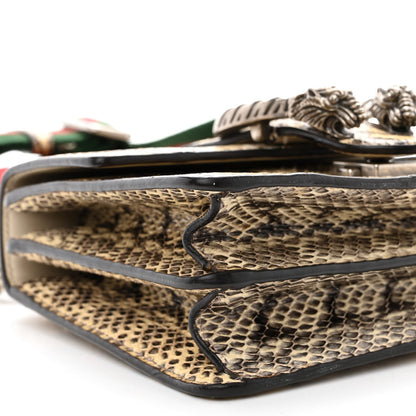 Gucci Snakeskin Bamboo Web Mini Dionysus Top Handle Bag 10 of 11