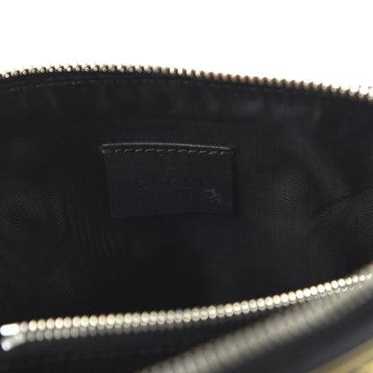 Gucci X SEGA Calfskin GUCCY Stars Mini Dome Shoulder Bag Black Gold 8 of 10