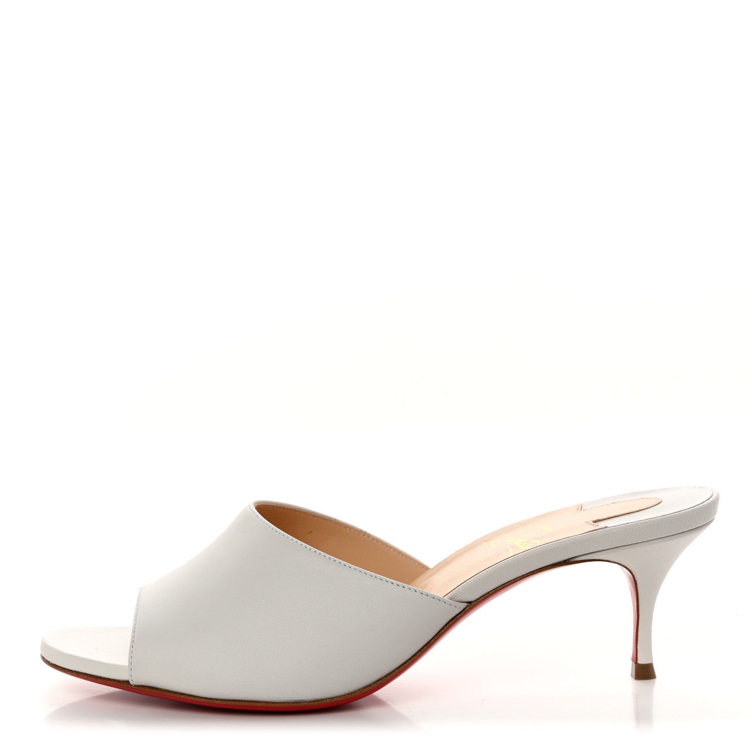 Christian Louboutin Nappa East 55 Mule 38 White 1 of 8