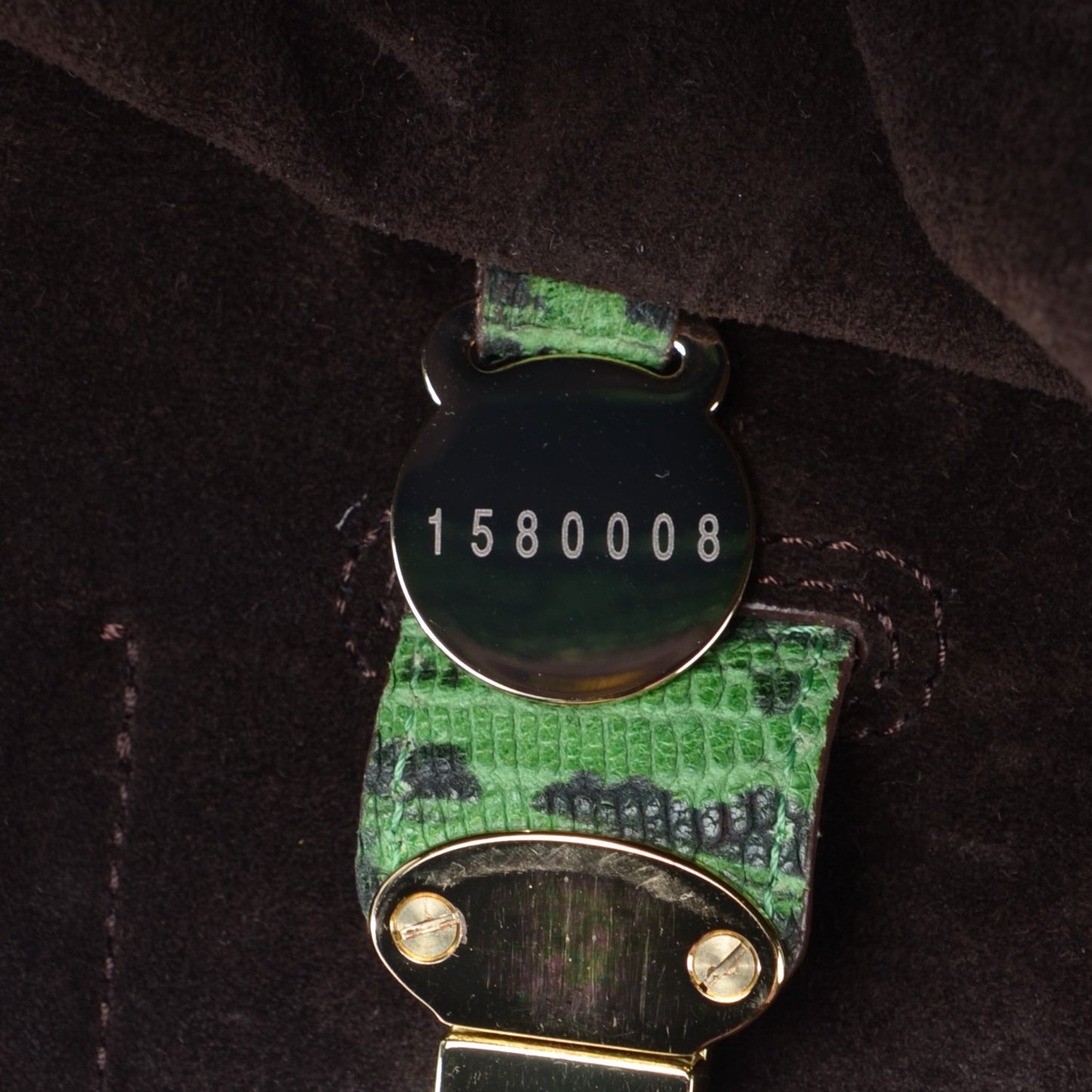 Lizard Print Travel Day Grass Green