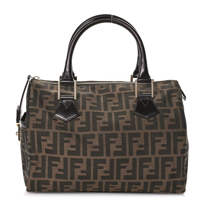Fendi Zucca Cuoio Lucido Medium Chef Boston Tobacco Moro 1 of 10