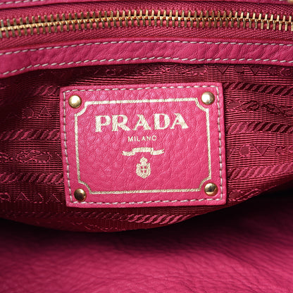 Prada Vitello Daino Hobo Peonia 5 of 10