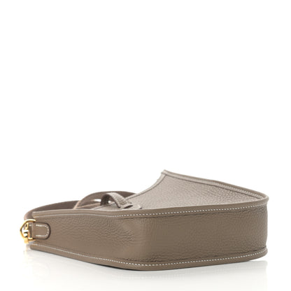 Hermes Taurillon Clemence Evelyne TPM Etoupe 4 of 12