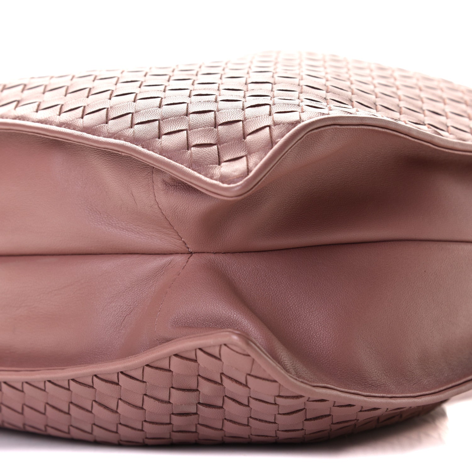 Bottega Veneta Nappa Intrecciato Medium Drawstring Tassel Tote Violet 6 of 8