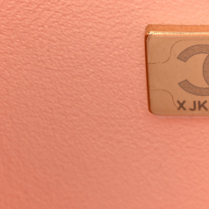 Chanel Lambskin Quilted Mini Rectangular Flap Light Pink 8 of 11