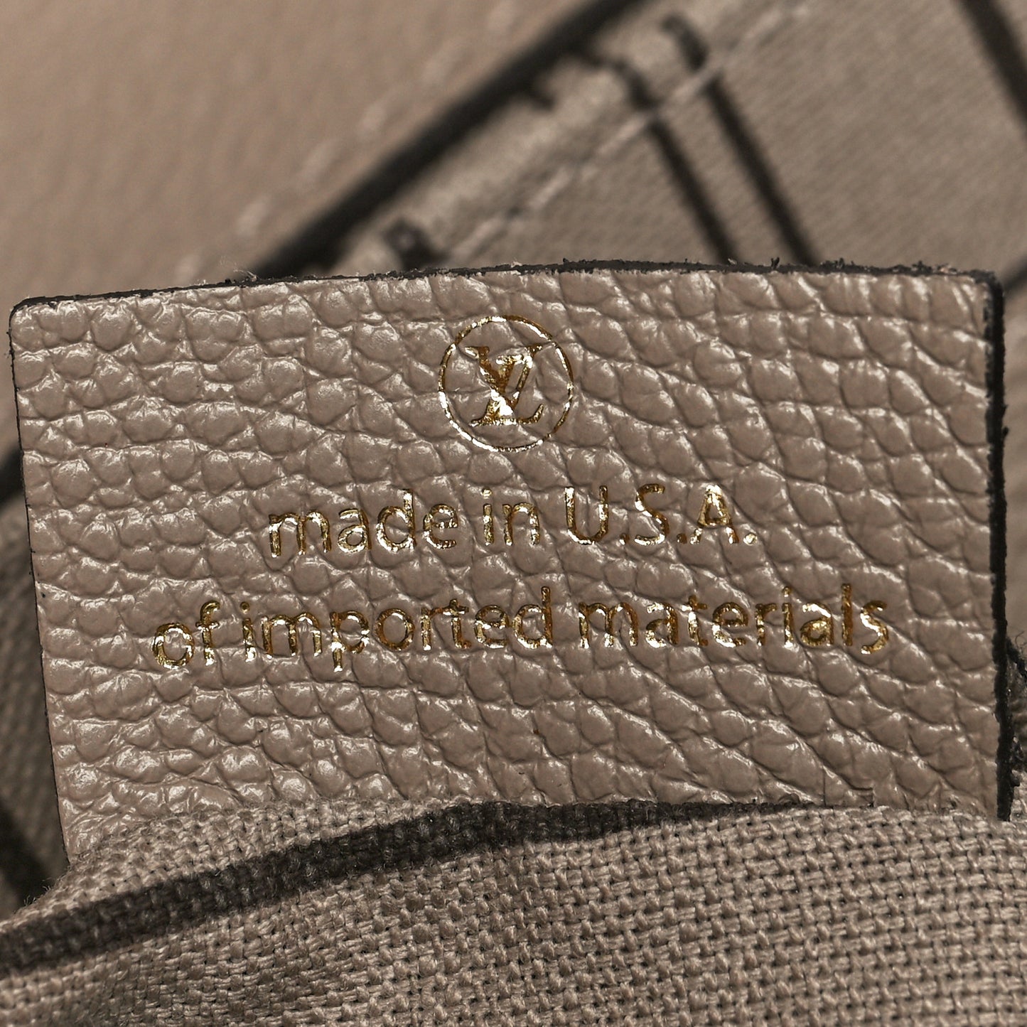 Empreinte Pochette Metis Tourterelle