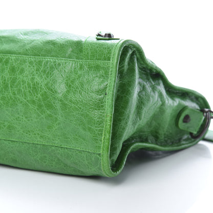 Balenciaga Agneau Classic Hardware City Vert Poker 10 of 11