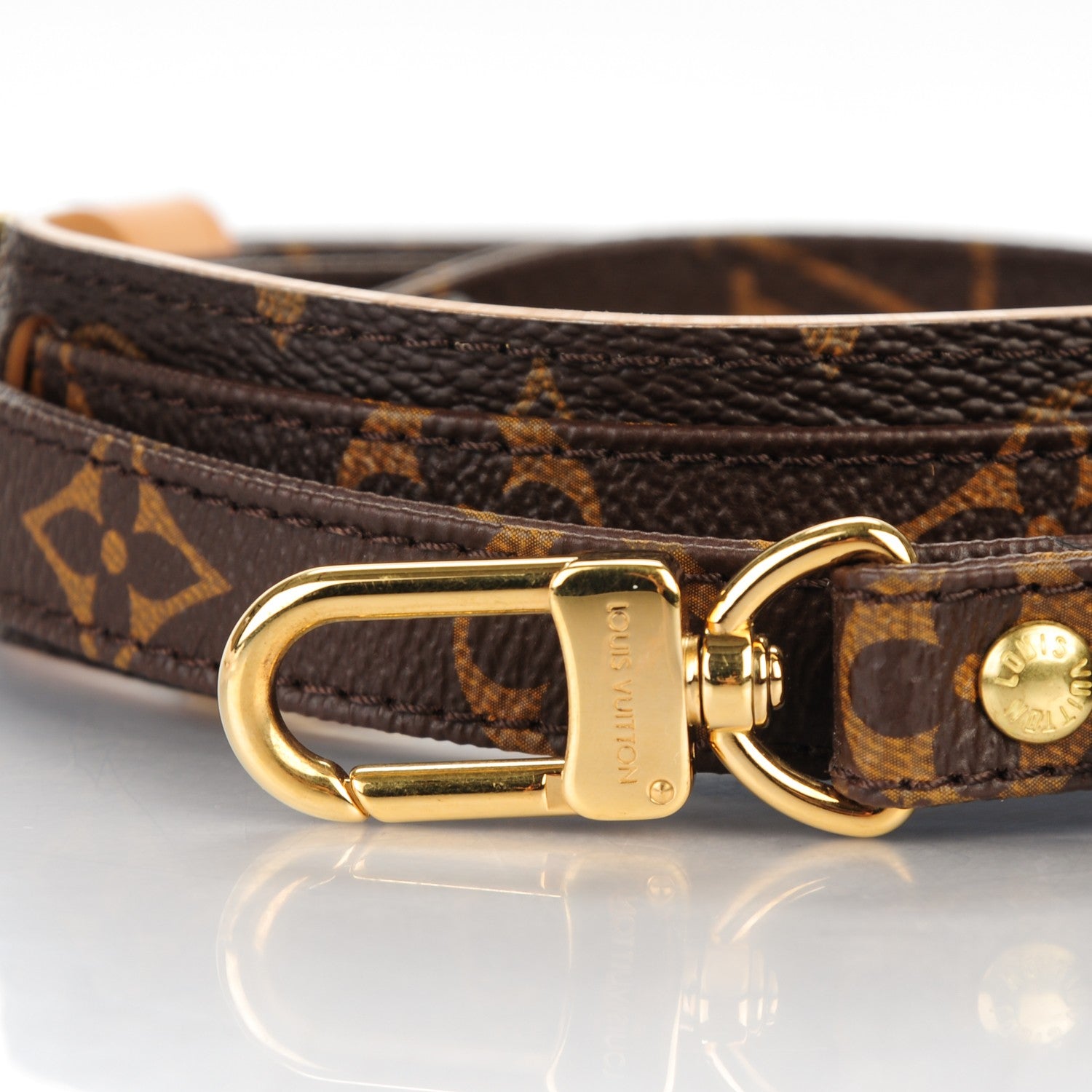 Louis Vuitton Monogram Adjustable Shoulder Strap 3 of 4