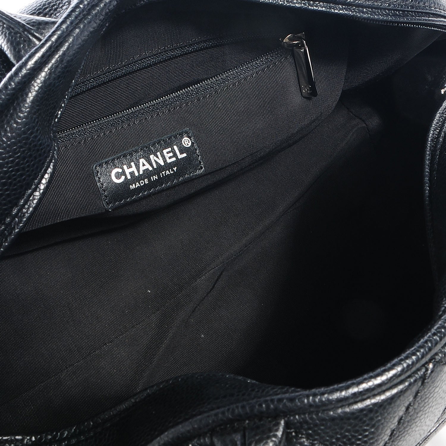 Chanel Caviar Bowler Black 5 of 7