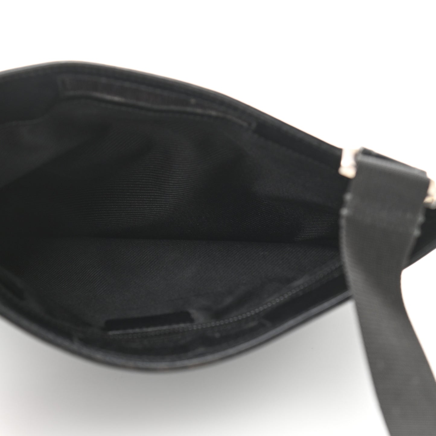 GG Monogram Messenger Crossbody Bag Black