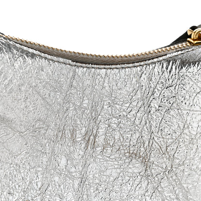 Fendi Rock Millenium Nano Fendigraphy Hobo Charm Argento 8 of 10