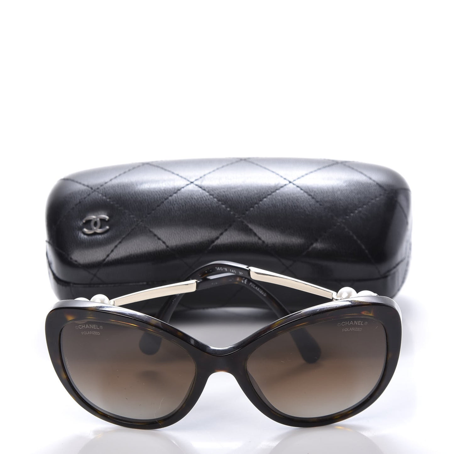 Cat Eye Pearl Sunglasses 5340-H Tortoise