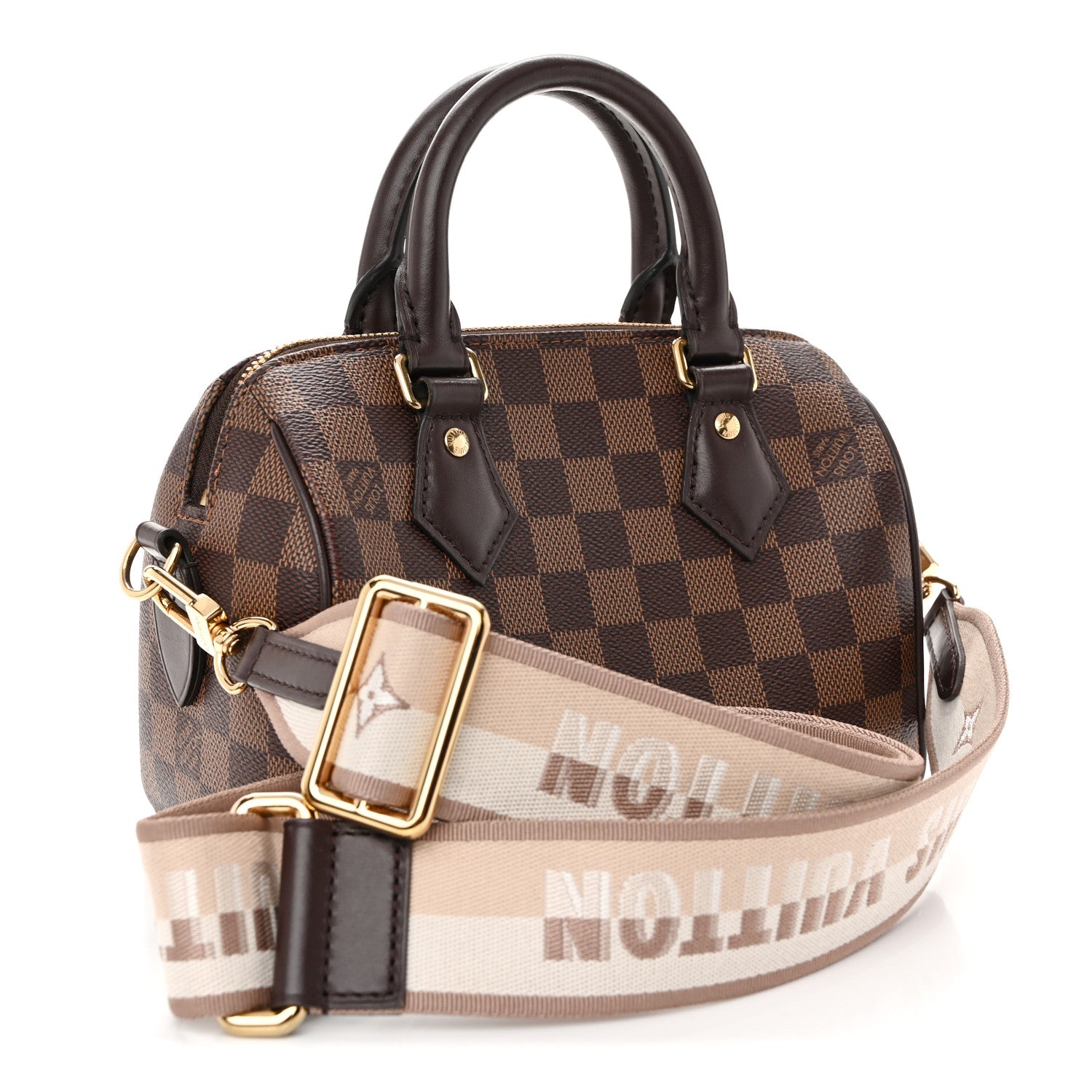 Louis Vuitton Damier Ebene Speedy Bandouliere 20 3 of 10