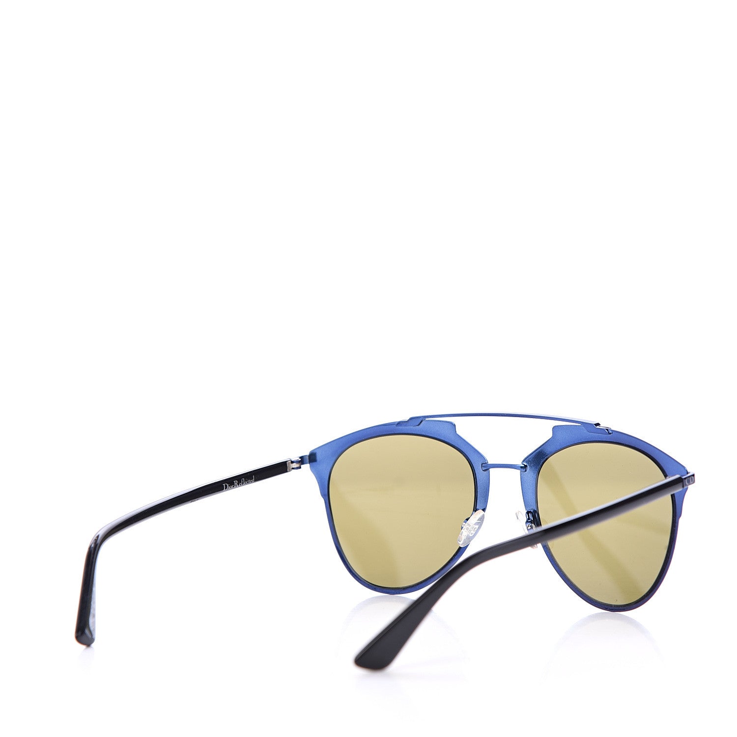 Christian Dior Reflected Sunglasses Blue Black 4 of 9