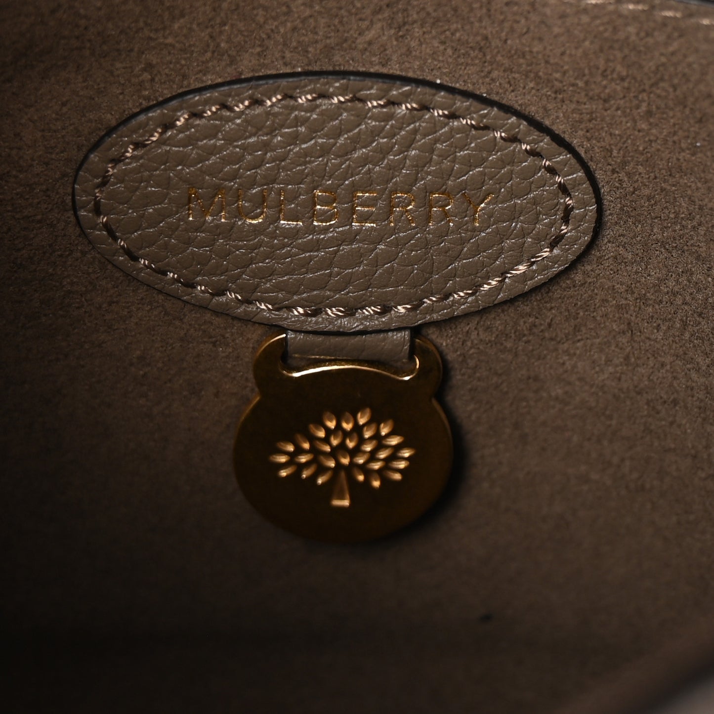 Classic Calfskin Small Lily Flap Clay