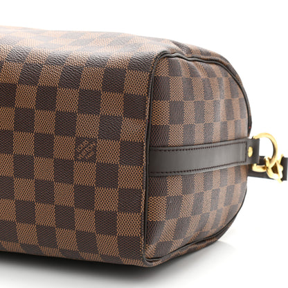 Louis Vuitton Damier Ebene Speedy Bandouliere 25 10 of 10