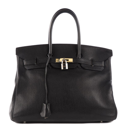 Hermes Togo Birkin 35 Black 1 of 26