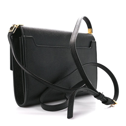 Saint Laurent Grain de Poudre Mini Uptown Crossbody Bag Black 3 of 11