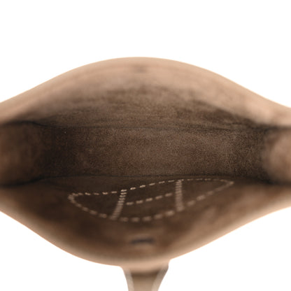 Hermes Taurillon Clemence Amazone Evelyne TPM Etoupe Bleu Indigo 5 of 10