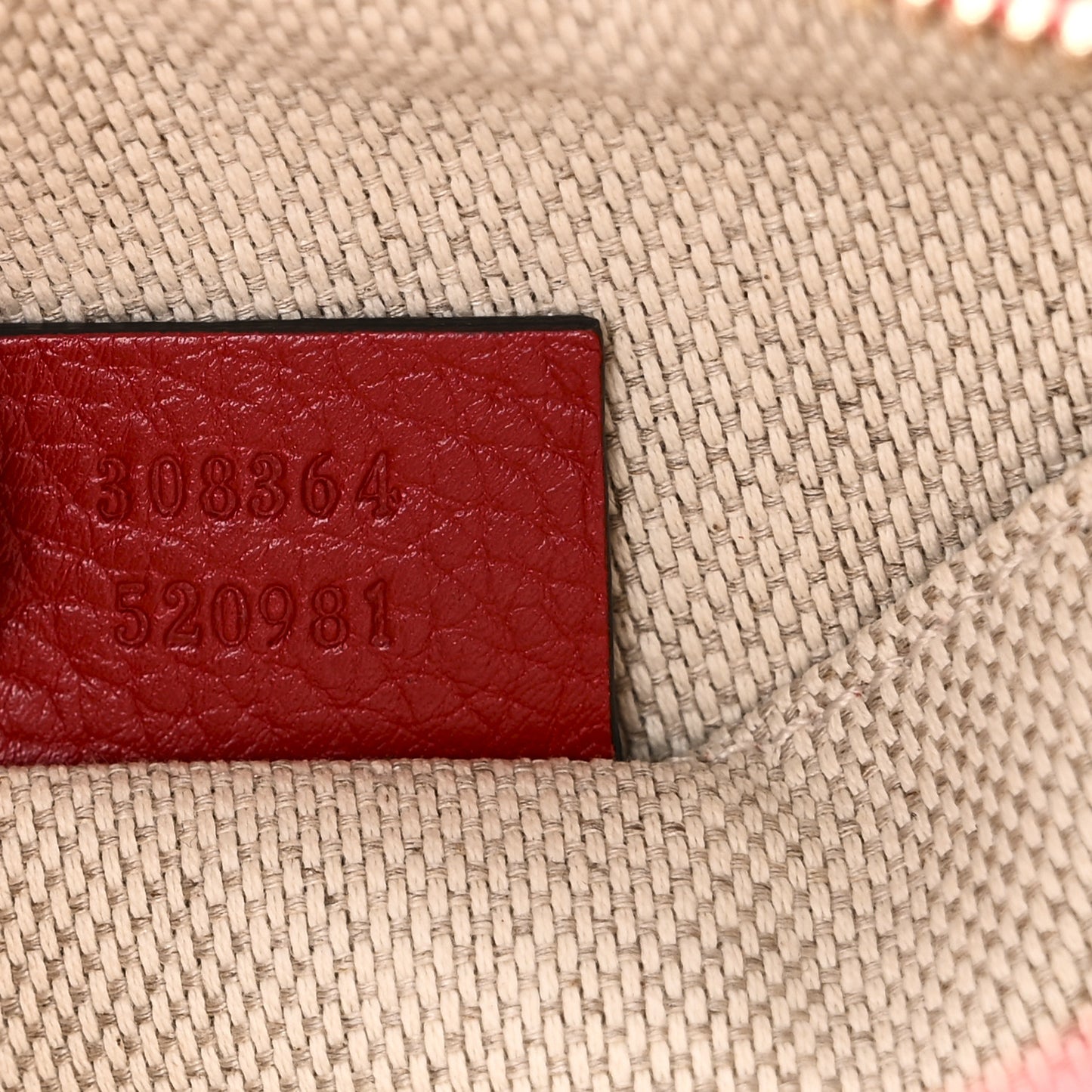 Pebbled Calfskin Small Soho Disco Bag Vibrant Red