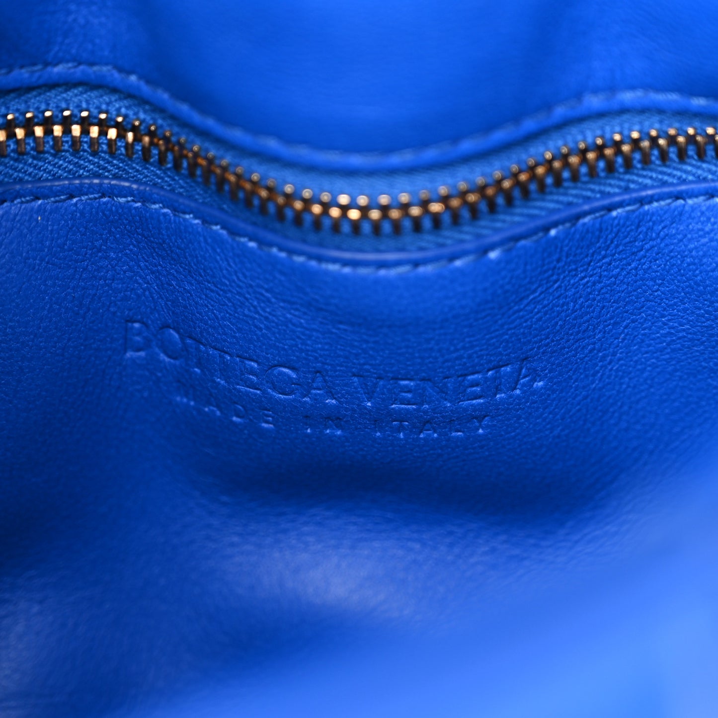 Lambskin Maxi Intreccio Padded Chain Cassette Crossbody Bag Cobalt