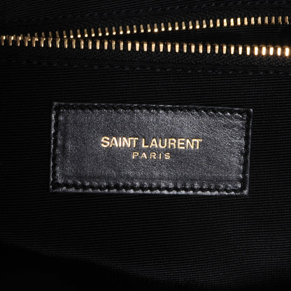Saint Laurent Soft Calfskin Bo Museum Tote Black 6 of 9