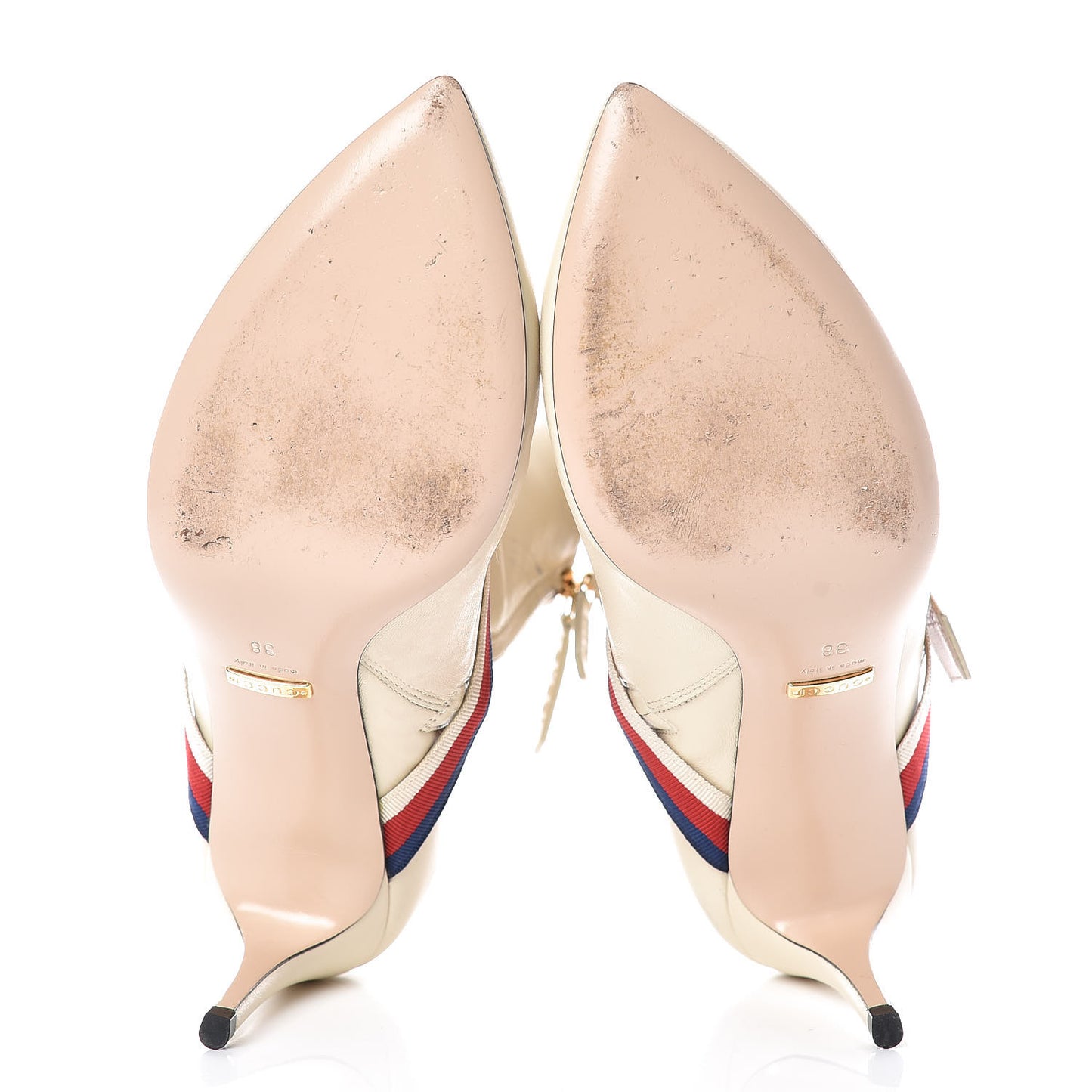 Nappa Sylvie Ankle Boots 38 Mystic White